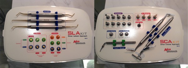 （左）SLA KIT（右）SCA KIT