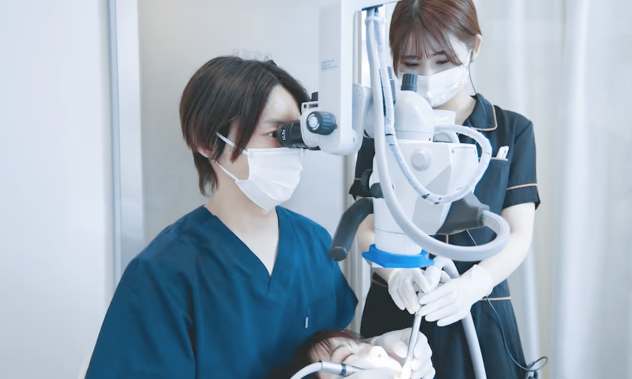 歯科治療の様子